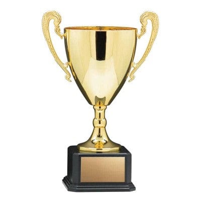 Cups - Metal - Classic Euro Smooth - Gold (A3422) Cups Quest Awards - Cups