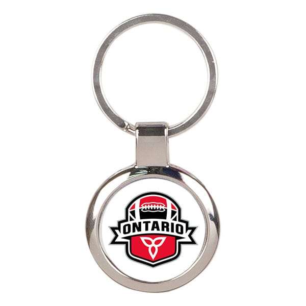 Football Ontario - Round Key Chain Logo (A7003) Key Chain Quest Awards - Mouse Pad