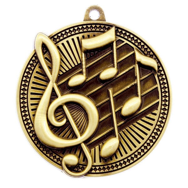 Music Medallion - Tempo Series - 2.25″ Diameter (A4133) Music Quest Awards - Medallion