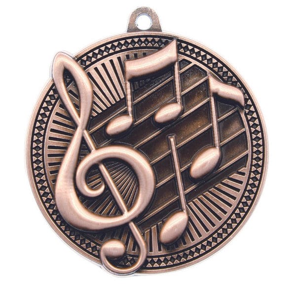 Music Medallion - Tempo Series - 2.25″ Diameter (A4133) Music Quest Awards - Medallion