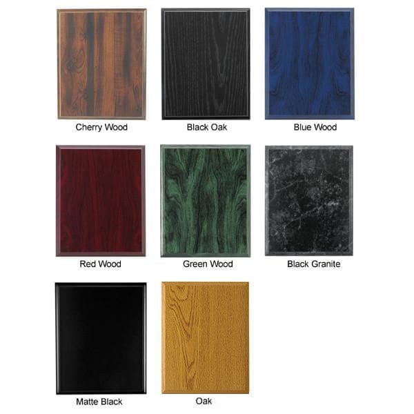 Plaque - Colour Sublimated Plaques 5 sizes - Silver Background (A5101) Plaque Quest Awards - Plaque