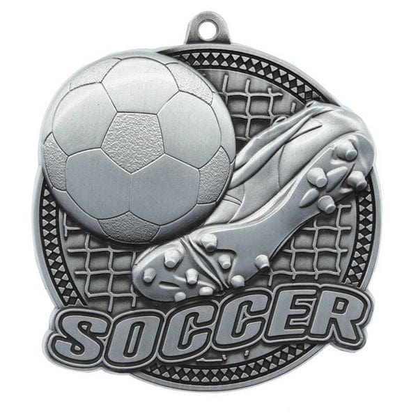 Soccer Medallion - Tempo Series - 2.25″ Diameter (A4123) Soccer Medallion Quest Awards - Medallion