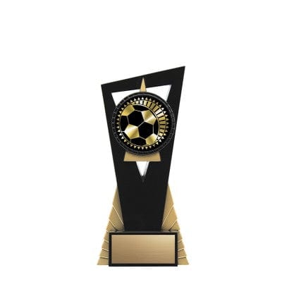Soccer Trophy - Solar Series Stand - Silver or Gold - 3 sizes (A6184) Gold / 7