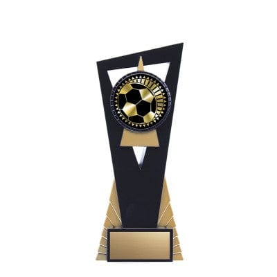 Soccer Trophy - Solar Series Stand - Silver or Gold - 3 sizes (A6184) Gold / 8