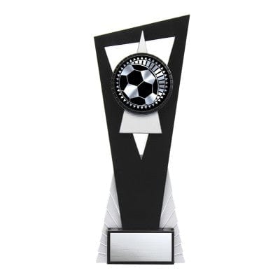 Soccer Trophy - Solar Series Stand - Silver or Gold - 3 sizes (A6184) Silver / 9