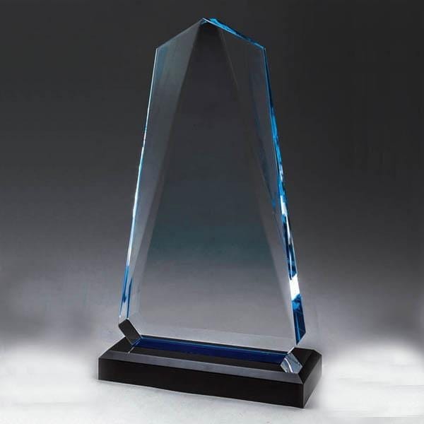 Acrylic Award - Indigo Peak - 3 Sizes (A3301) - Quest Awards