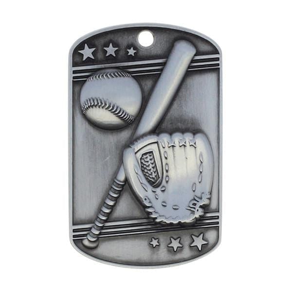 Baseball Medallion - Dog Tag (A2160) - Quest Awards