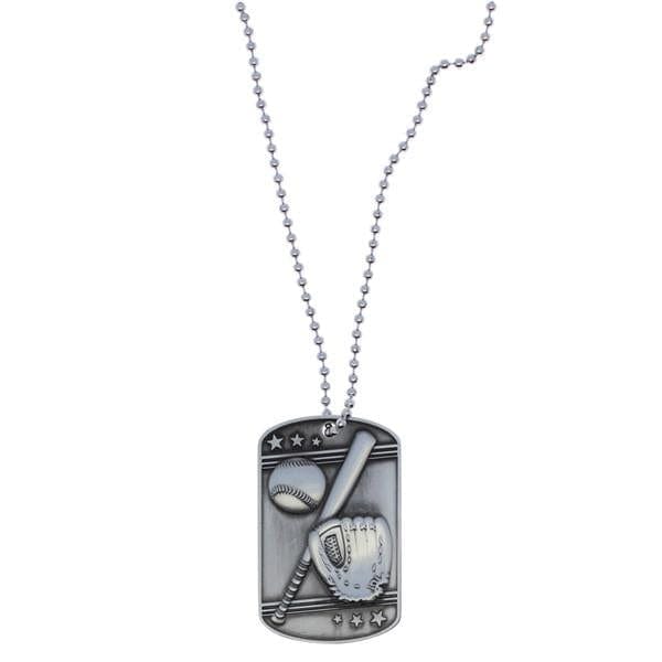 Baseball Medallion - Dog Tag (A2160) - Quest Awards