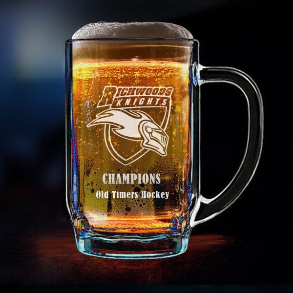 Beer Stein - 19.5 oz - Personalized Graphic and Text (A3888) Giftware Quest Awards - Giftware