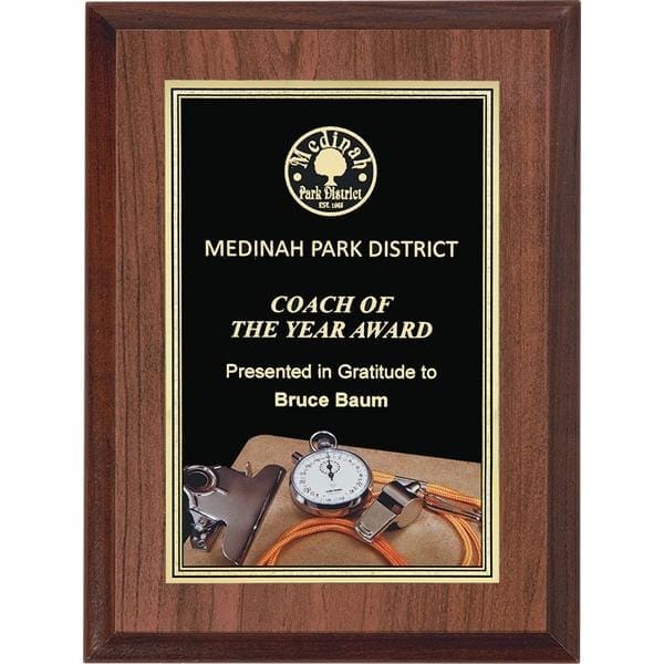 Coaching Plaque - Full Colour Activity - 8