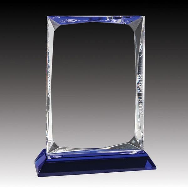 Crystal Award - Cobalt Series - Ice Block (A3332) - Quest Awards