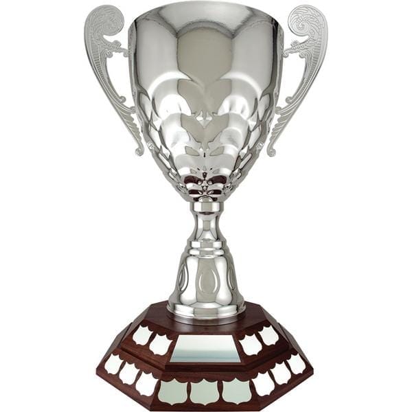 Cups - Bianchi Cup - Walnut Octagonal Base (A3470) - Quest Awards