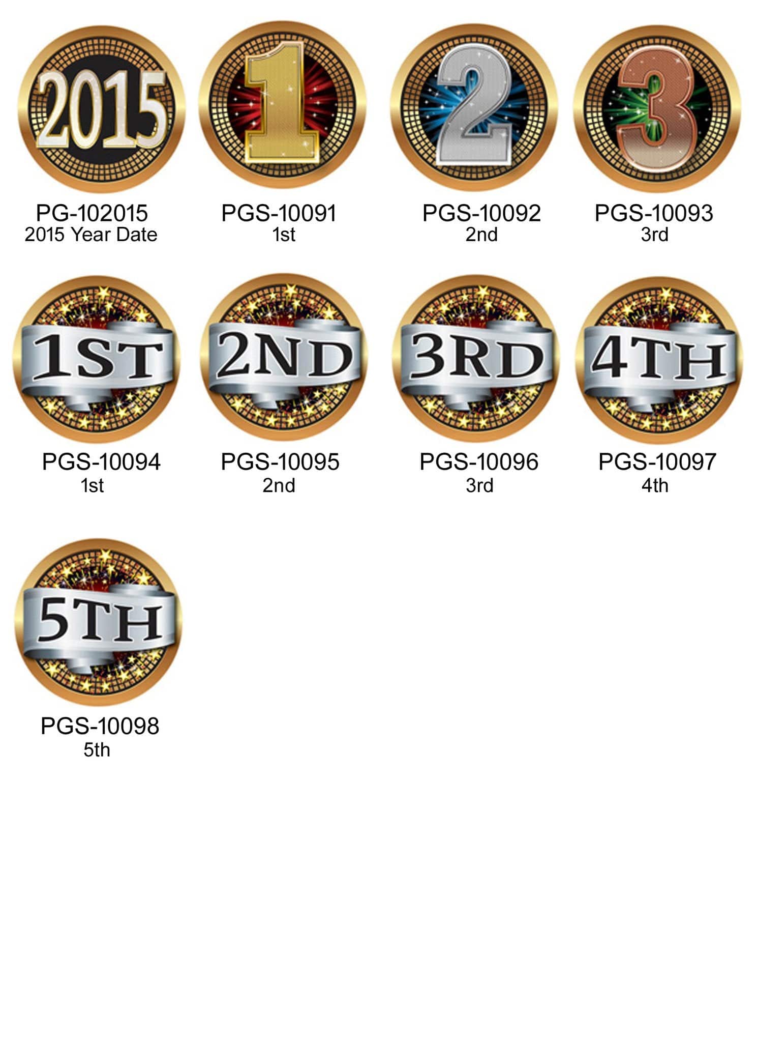 Cups - Economical - Cyclone - Large Gold/Purple (A3493) - Quest Awards