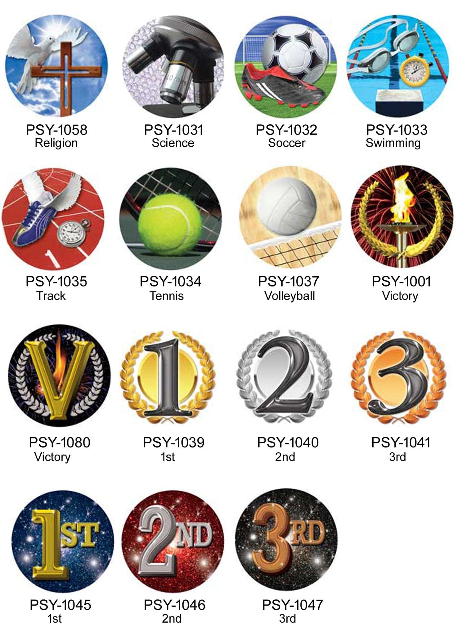 Cups - Economical - Cyclone - Large Gold/Purple (A3493) - Quest Awards