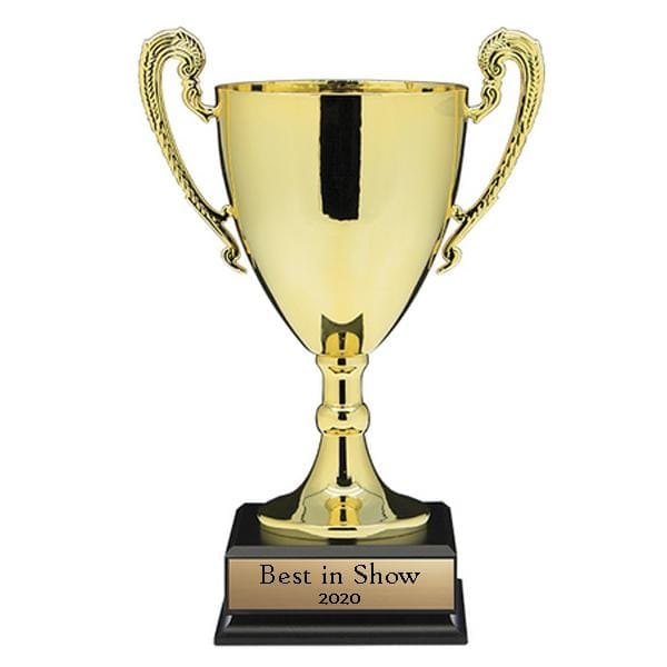 Cups - Metal - Prestige Cup Gold Large (A3685) Cups Quest Awards - Cups