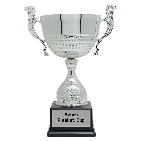 Cups - Metal - Quadretti- Silver (A3712) Cups Quest Awards - Cups