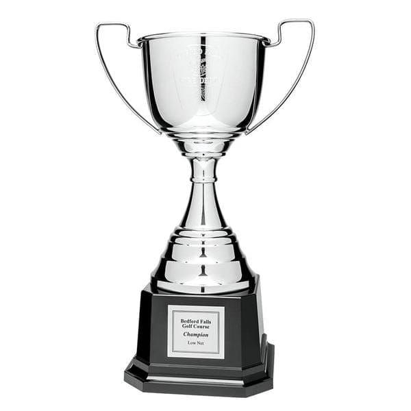 Cups - Nickel Plated Swatkins - Silver with Simple Handles (A3435) - Quest Awards