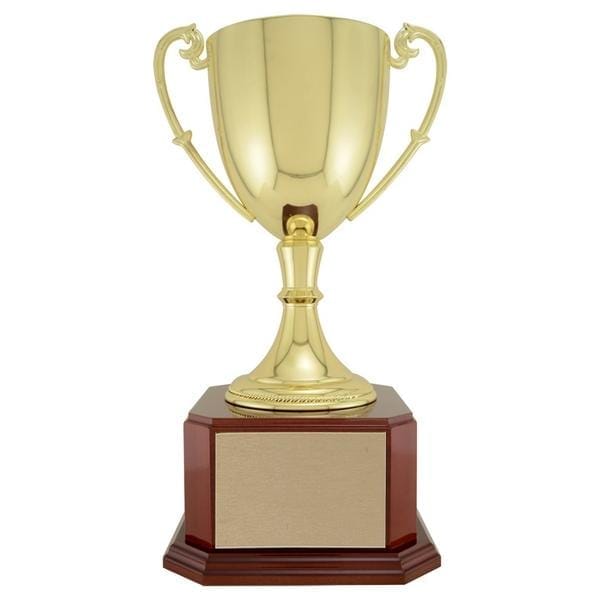 Cups - Zinc - Triumph Cup - Gold Rosewood (A3458) - Quest Awards