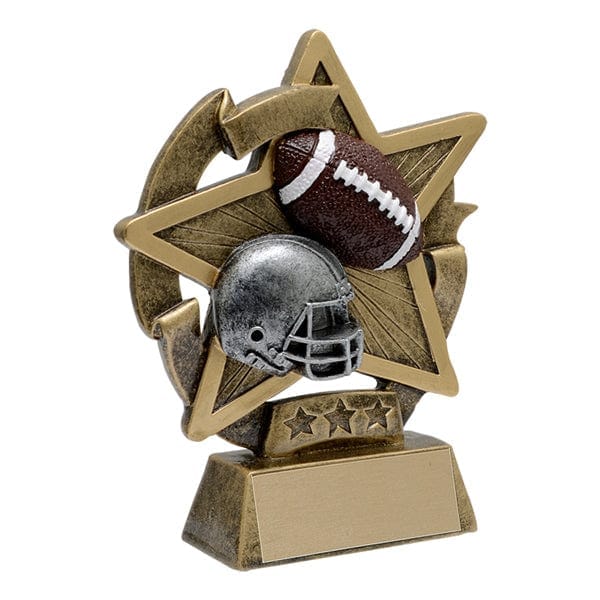 Football Trophy - Star Gazer (A3999) Football Quest Awards - Trophy