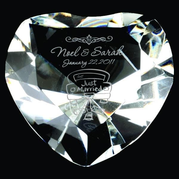 Giftware - Heart Paperweight (A3288) - Quest Awards
