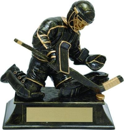 Hockey Trophy - Aztec Gold Goalie (A2640) - Quest Awards