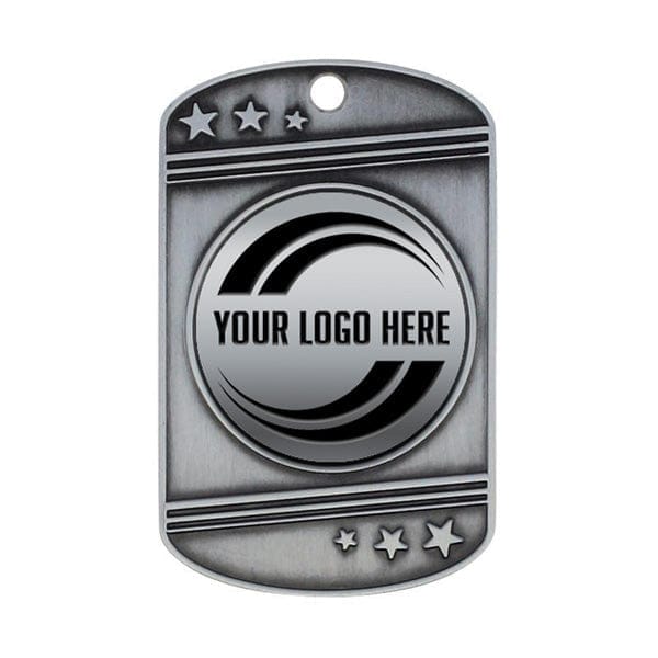 Medallion - Logo Insert Dog Tag (A2850) - Quest Awards