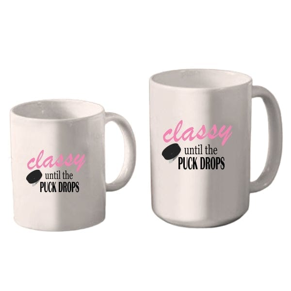 Mug Hockey Color - Classy Until The Puck Drops (A4020) Coffee Mug Quest Awards - Mug