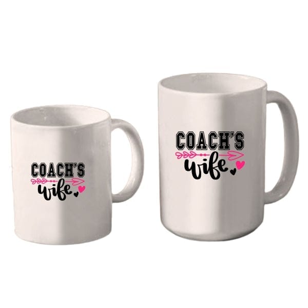 Mug Hockey Color - Coach's Wife (A4023) Coffee Mug Quest Awards - Mug