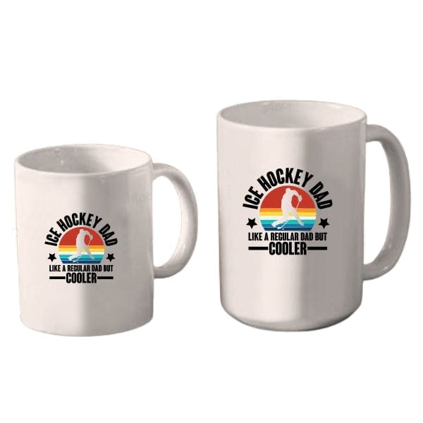 Mug Hockey Color - Ice Hockey Dad but Cooler (A4010) Coffee Mug Quest Awards - Mug