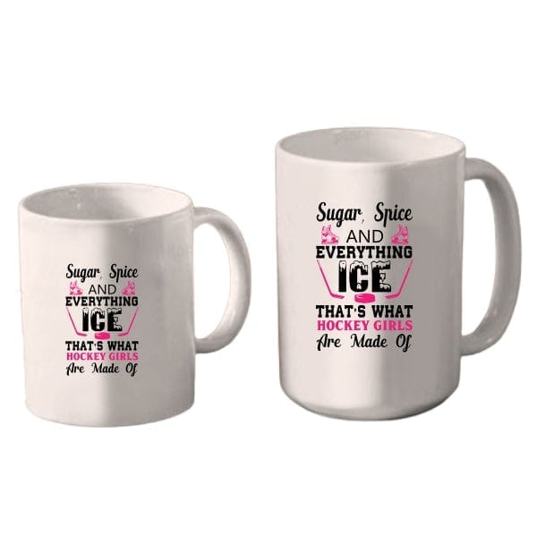 Mug Hockey Color - Sugar Spice and Everything Ice (A4013) Coffee Mug Quest Awards - Mug