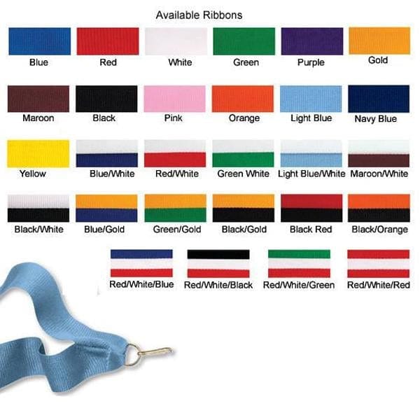 Ribbon - 1 Colour, 2 Colour and 3 Colour Ribbons (A2948) - Quest Awards