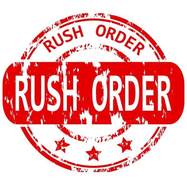 Rush Order Fee (A3499) - Quest Awards