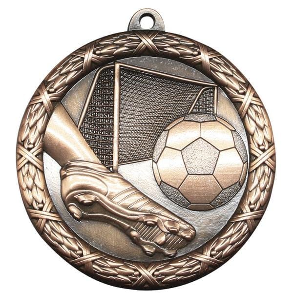 Soccer Medallion - Classic Heavyweight Medals -  2 1/2